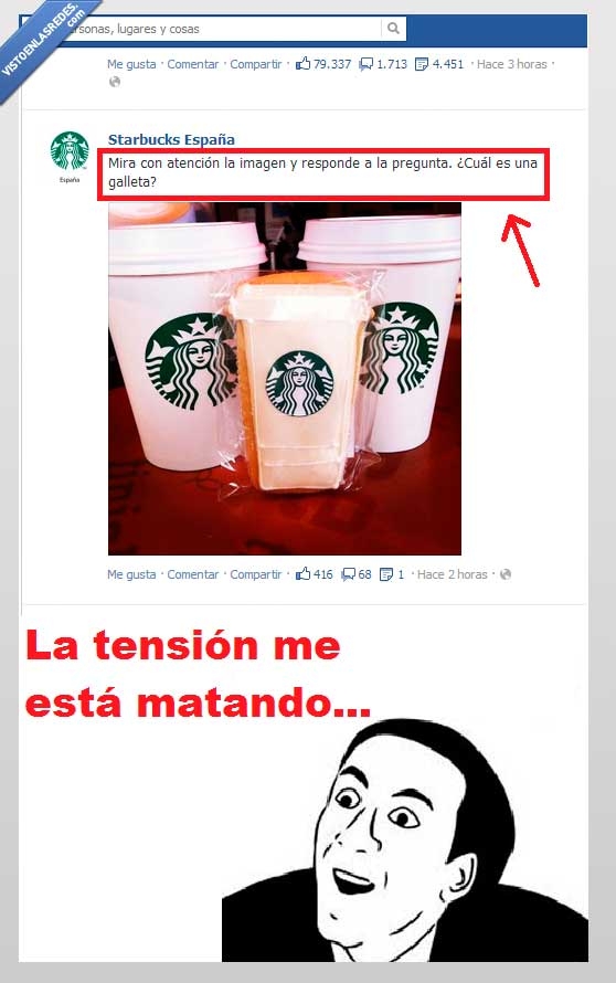 vaso,sutileza,galleta,no me digas,Starbucks,hipsters aburridos