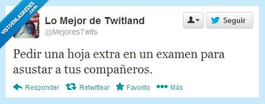 examen,hoja,extra,asustar,preocupar,compañeros