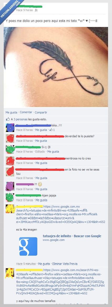 tatuaje,buscar,google,mentira,infinito