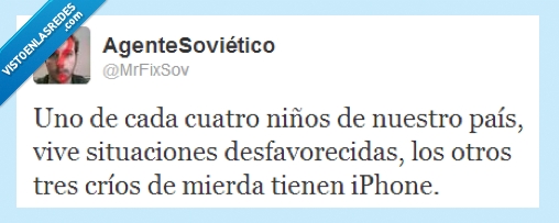 pobre,situacion,niños,twitter,desfavorecidos,iPhone,desfavorecida,dinero