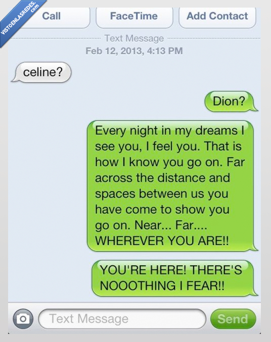 whatsapp,every night,cancion,titanic,dion,celine