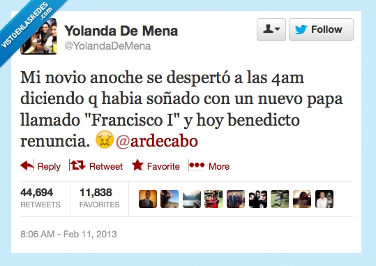 premonicion,papa,francisco,futuro,benedicto