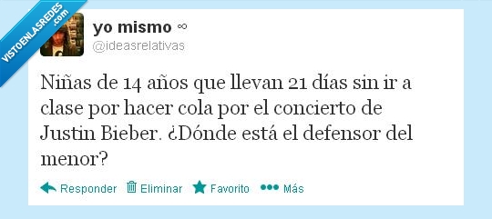 concierto,justin,bieber,cola,defensor,menor