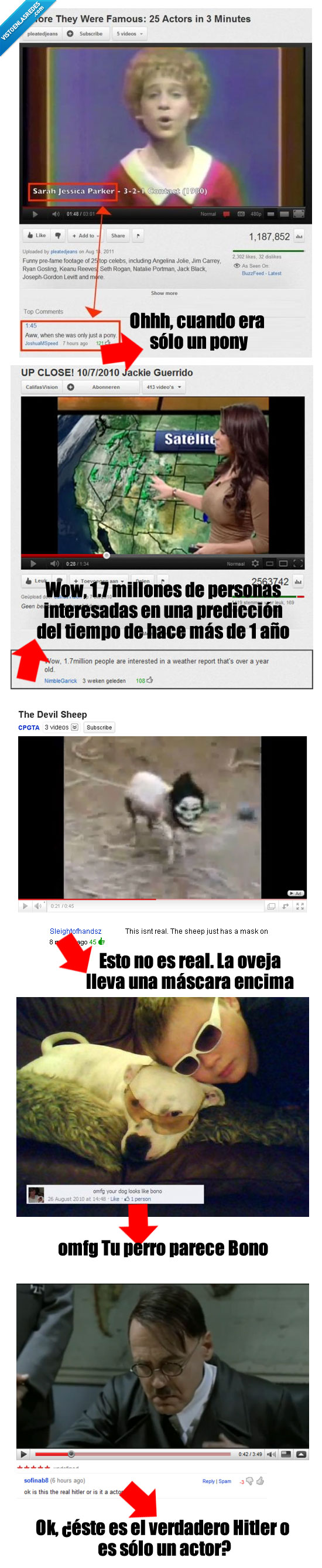 vídeos,youtube,tontos,wtf,fail,comentarios