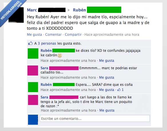 padre,dia,madre,hijo,inesperado,marc,sara,ruben