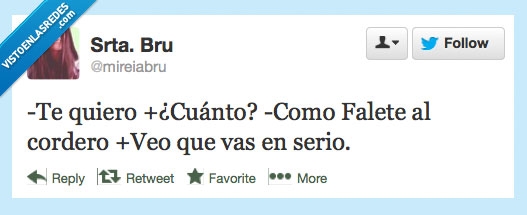 mireiabru,tweet,gracioso,cordero,comida,gordo,falete