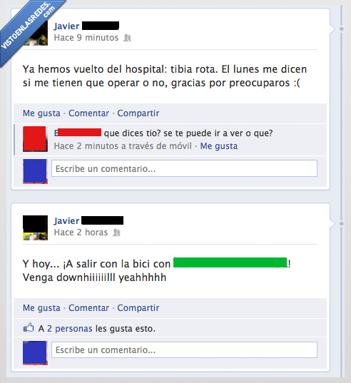 bici,downhill,hostia,accidente,hospital,tibia,roto,operar