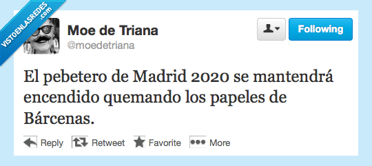quemar,quemando,barcenas,papel,olimpiadas,2020,madrid,pebetero