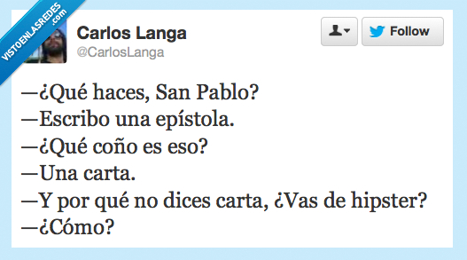 san pablo,epistola,carta,hipster