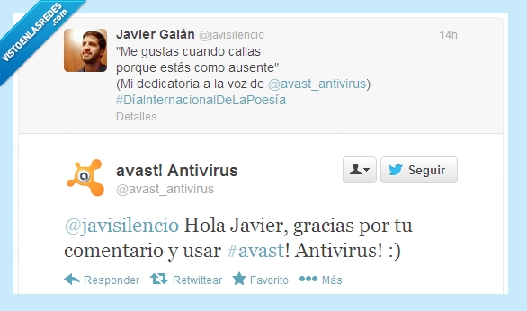 antivirus,Avast,Día Internacional de la Poesía,Poesía,Neruda