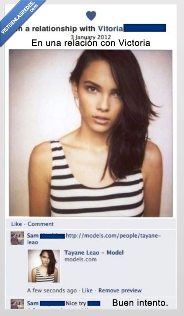 novia,modelo,relacion,mentira