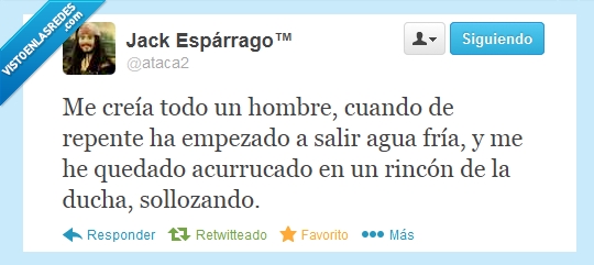 fria,agua,fail,tweet,ducha,hombre