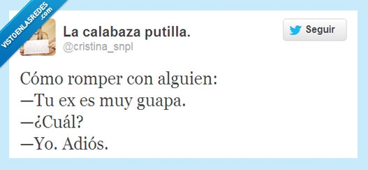 calabaza,twitter,tuiter,novio,ex,guapa,romper