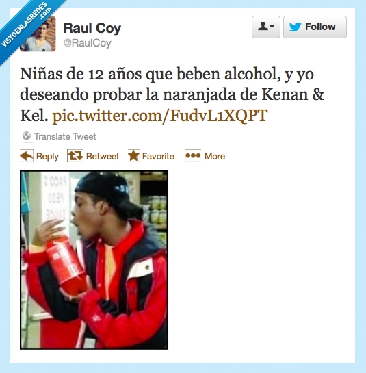 kel,alcohol,12,doce,probar,naranjada,kenan