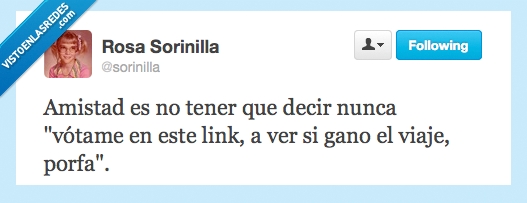 viaje,link,vota,decir,pedir,tener,amistad