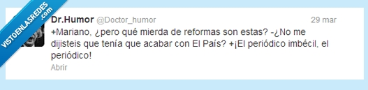 acabar,El país,periódico,Rajoy