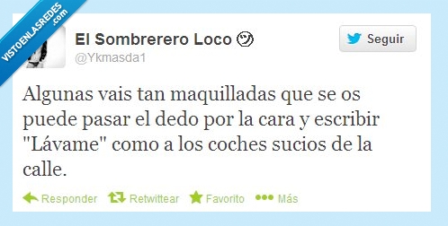 maquilladas,cara,pote,suciedad,coche,calle