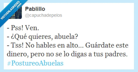 abuela,dinero,psotureo,padre,secreto
