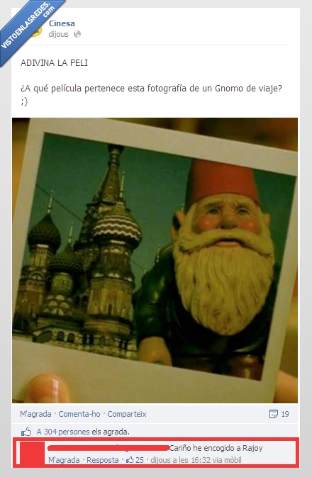 encoger,vacaciones,amelie,gnomo,rajoy