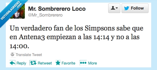 345895 - Un verdadero fan de los Simpsons por @mr_sombrerero