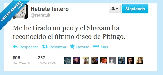 Disco,Música,Pitingo,Pedo,Mierda,Shazam