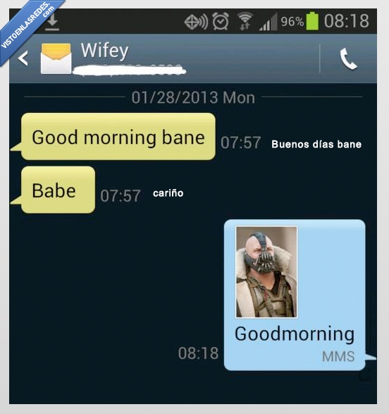 bane,babe,whatsapp,batman