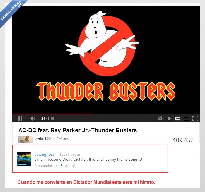 cancion,himno,Youtube,Dictador Mundial,ThunderBusters