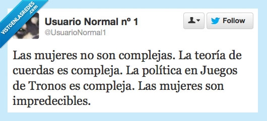 mujeres,teoría,Juego de Tronos,Complejidad