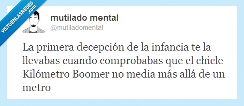 chicle,publicidad engañosa,boomer,kilometro