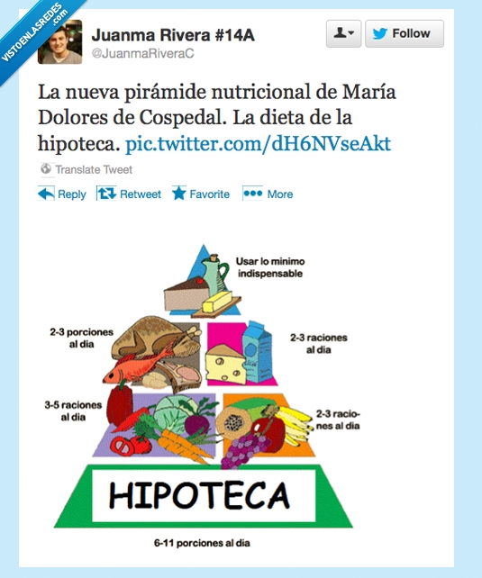 347761 - La nueva pirámide nutricional de Cospedal por @juanmariveraC