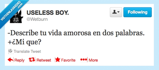 amor,wtf,wetburn,twitter,vida,amorosa,describe,mi qué