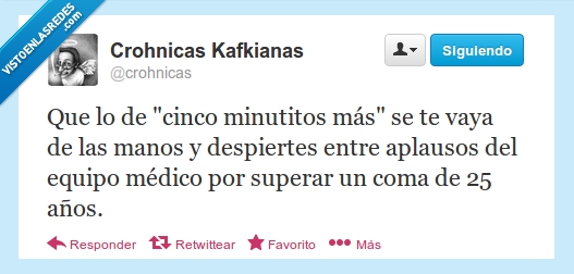 medico,aplauso,despiertes,mas,minutos,cinco,coma,año