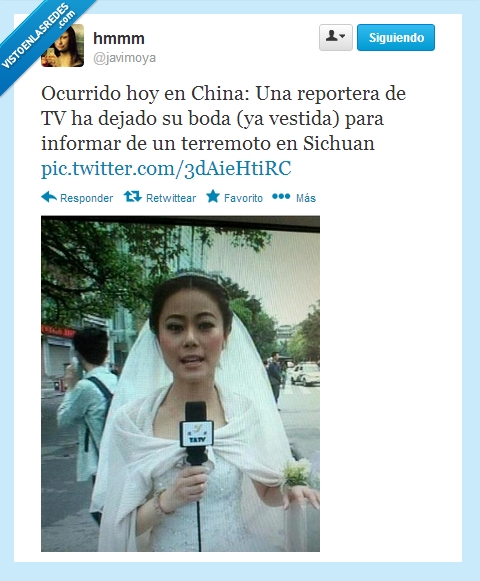 sichuan,terremoto,informar,periodista,boda,china