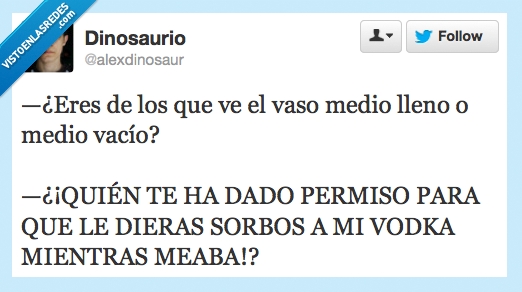 vaso,medio lleno,medio vacío,vodka,fiesta