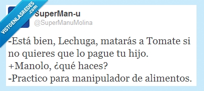 manipulador de alimentos,don tomate,señora lechuga