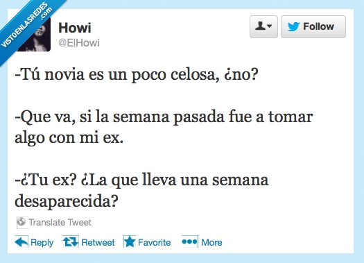 conversación,twitter,novia,celosa,ex,desaparecido
