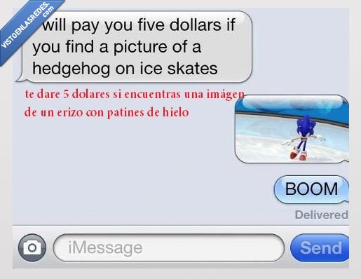 whatsapp,patinar,imagen,sonic,hielo,erizo