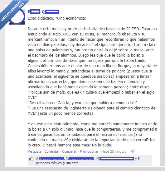 Historia,maíz,gusanitos,palomitas,clase