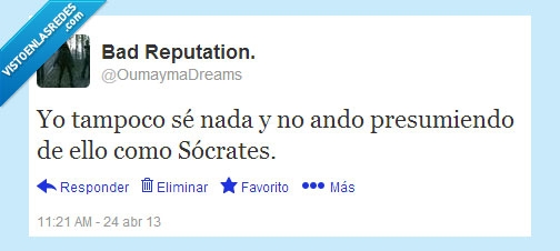 saber,nada,conocimiento,presumir,sócrates,filosofía