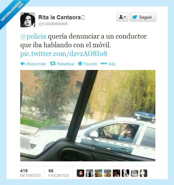 delito,guardia civil,policia,conductor,hablar,movil,multa