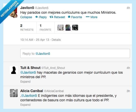 españa,ministros,parados,currículums,política