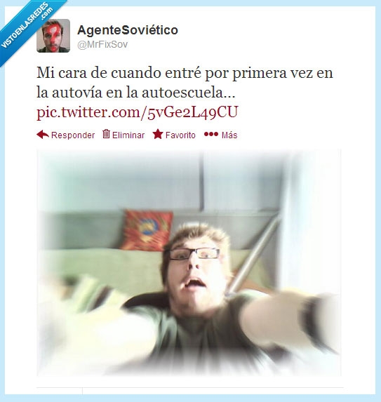 acelerar,twitter,velocidad,miedo,vez,primera,autoescuela,autovía