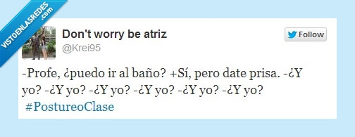 twitter,postureo,profesor,clase,típico,preguntas