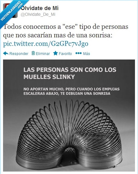 Persona,Muelle,Slinky,Escaleras