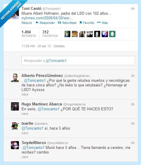 modernitos que le apoyan sin tener ni idea,Toni Cantó,upyd,genio,cantada,murió en 2008,político