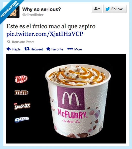 hipster,mac,McFlurry,aspirar,dinero,pobre