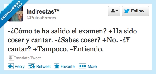 suspender,sabes,examen,Cantar,Coser