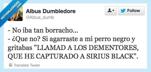 Borracho,Sirius Black,Perro,dementor,harry potter,negro