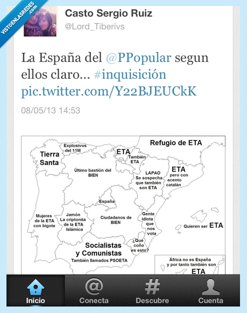 rajoy,partido popular,politicos,mapa,ETA,asco de pais,españistan,pp,España