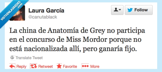 fea,china,El Señor de los Anillos,Mordor,Anatomía de Grey
